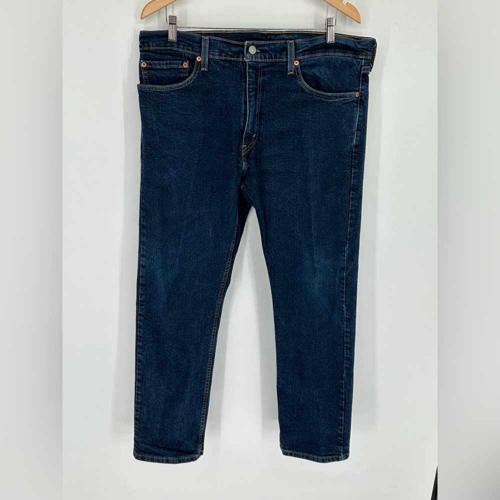 Levi's 505 Jeans Mens Sz 36x30 Blue Regular Fit Straight Leg Denim Z2